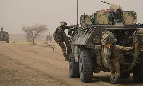 Soldados franceses en Mali